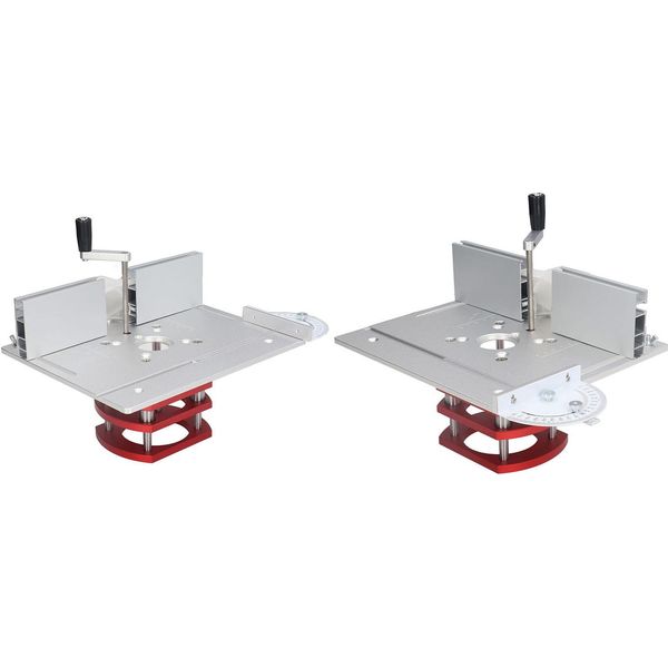 Kit Di Sollevamento Del Router, Base Di Sollevamento Del Router, Ascensore Del Router Con Piastra Superiore, Ascensore Del Router Per La Lavorazione Del Legno, Piastra Di Base Del Tavolo Del Router, Piano Del Tavolo Per La Lavorazione Del Legno-image
