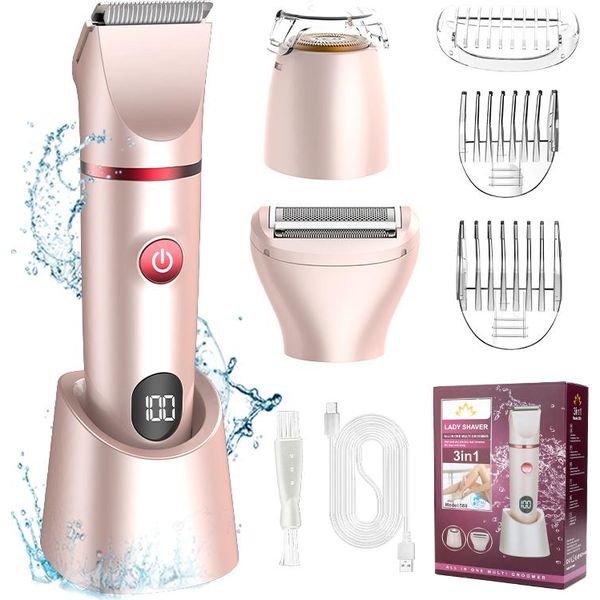 Inf Rasoio Elettrico 3-In-1 Per Donna - Rosa-image