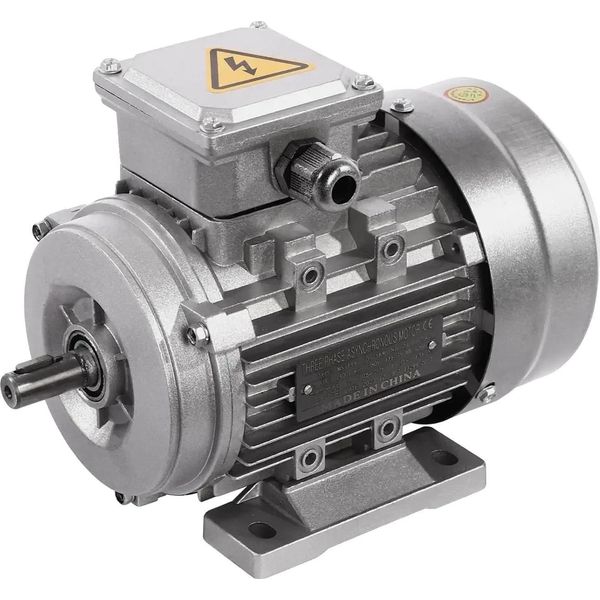 Motore Elettrico, Potenza 0,75 Kw, Tensione 380 V, Velocità 1400 Giri/Min, Protezione IP55, Rame Puro Materiale-image