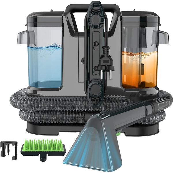 Pulitore Per Tappeti, Doppio Serbatoio Dell'acqua, Strumenti Multifunzionali, Spina Ue-image
