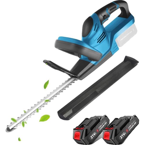 Tagliasiepi A Batteria, Motore Brushless, Funzionamento A Batteria, 2 Batterie, Due Batterie-image