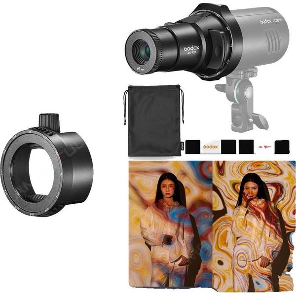 Kit Di Attacchi Per Proiezione, Compatibile Con I Flash Godox, Leggero E Portatile, AK-R21 E AK-R25-image