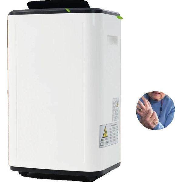 Deumidificatore, 25L/Giorno Di Riduzione Dell'umidità, Purificatore D'aria Compatto, Bianco, Spina Ue-image