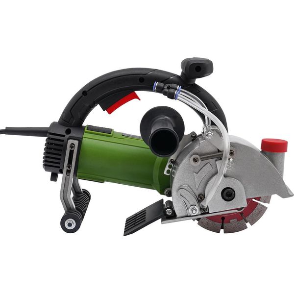 Scalpellatrice Elettrica Per Muri - Taglierina Per Pareti - 1800 W - Cc - Spina Ue - Mini Sega - Senza Batteria - Per Mattoni E Marmo - Verde-image