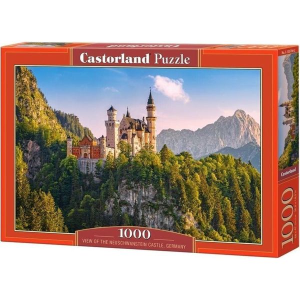 Castorland Puzzle Vista Del Castello Di Neuschwanstein 500 Pezzi-image