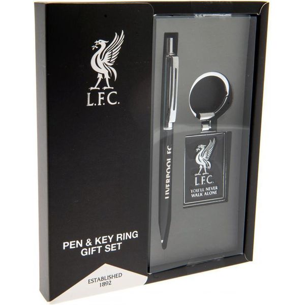 Liverpool Fc - Set Di Penne A Sfera TA5382 (Taglia Unica) (Nero/Argento)-image