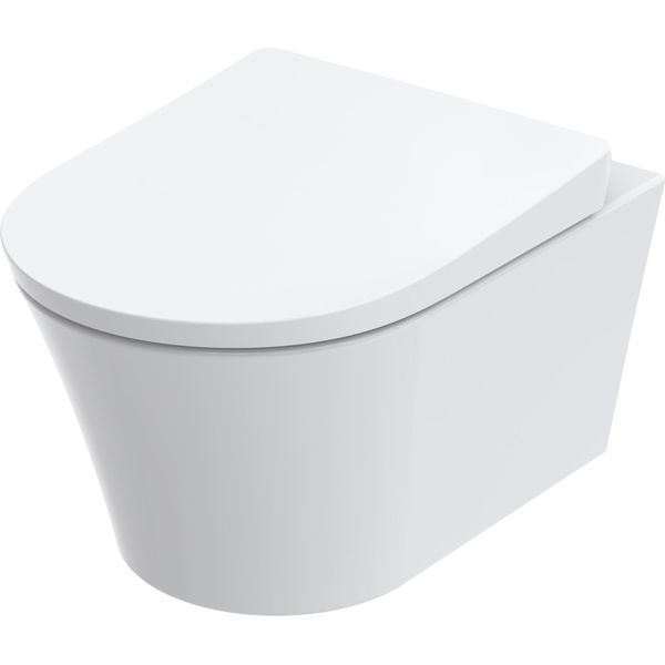 Toto Gp, Wc Suspendu, RinçAge Profond, Pour Washlet Rg Lite Avec Raccords LatéRaux, 380X540X335Mm, CW553Y, CW553Y-image