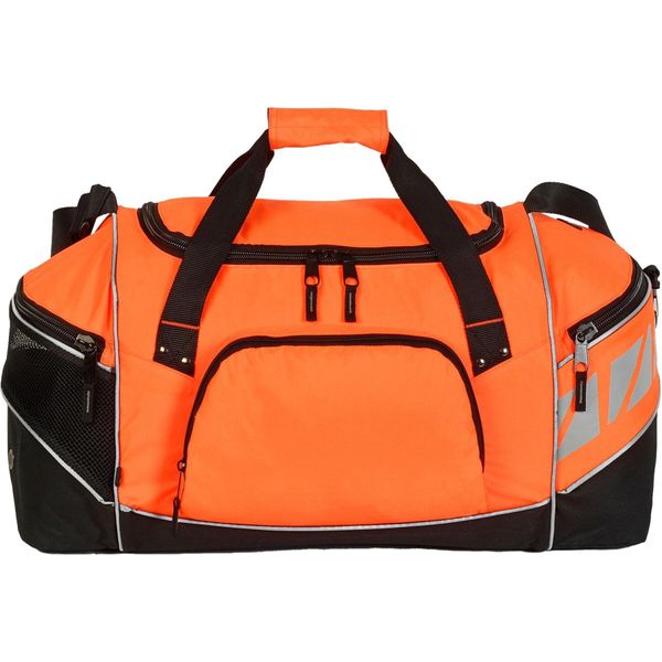 Shugon Daytona Borsa Sportiva Universale / Borsa Da Viaggio, 50 Litri BC1117 (Taglia Unica) (Hi Vis Orange/Nero)-image