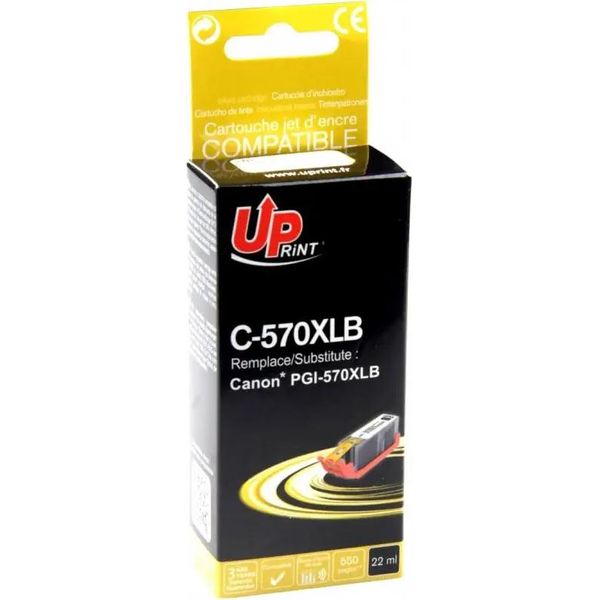 Stampa A Getto D'inchiostro Uprint Pgi 570XL Canon, Nero-image