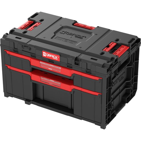 Qbrick System One Drawer 2 Plus Toolbox 2.0 Cassetta Portautensili Modulare 587 X 380 X 340 Mm 9 L 20 L-image
