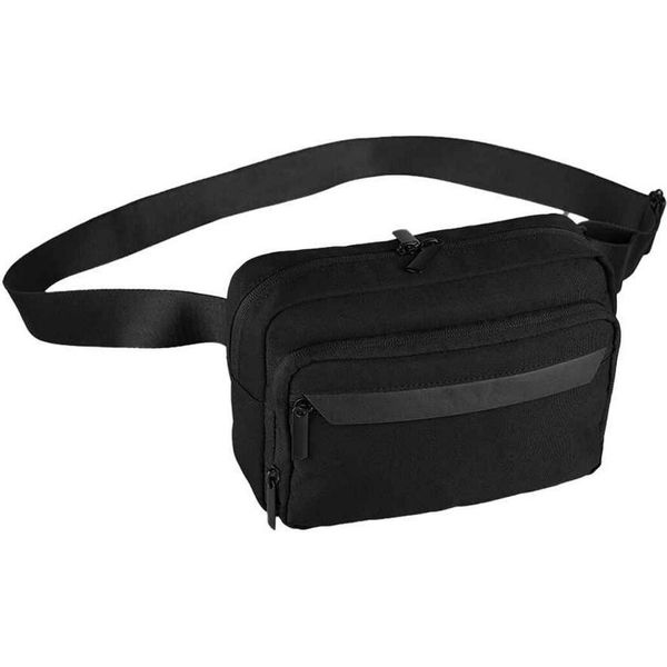 Quadra - Borsa A Tracolla In Poliestere Riciclato RW10585 (Taglia Unica) (Nero)-image