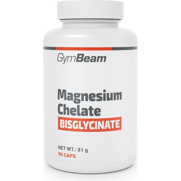 Magnesio Chelato Gymbeam - Capsule Ad Alto Dosaggio, 225 Mg Per Dose Giornaliera, Supporta La Funzione Muscolare, La Salute Mentale E Il Sistema Nervoso, Riduce L'affaticamento, è Importante Per La Produzione Di Energia-image