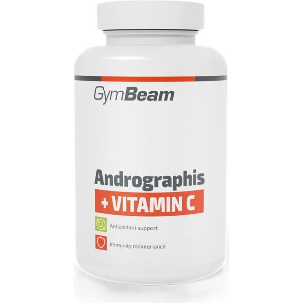 Gymbeam | Andrographis 500 Mg | Con Vitamina C-image