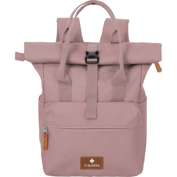 Travelite Zaino Per Il Tempo Libero Zaino Con Scomparto Per Laptop Basic Short Handle Rollup Backpack 11L Smoky Rose Rosa Antico-image