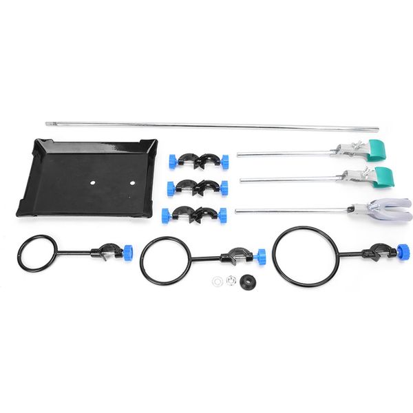 Set Di Strumenti Da Laboratorio Con Staffa Di Supporto Per La Piattaforma Della Fiaschetta-image