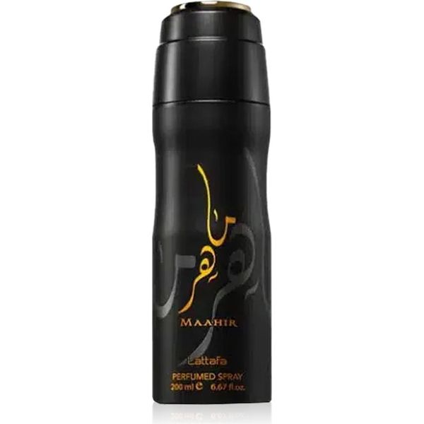 Lattafa Maahir Black Edition Deo E Spray 200 Ml Unisex-image
