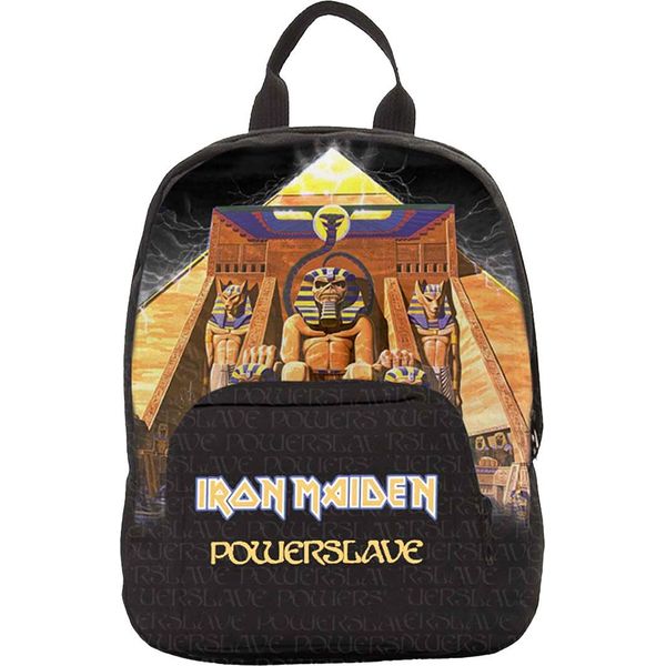 Iron Maiden - Zaino "Powerslave"", Mini RO14415 (Taglia Unica) (Nero/Colore)"-image