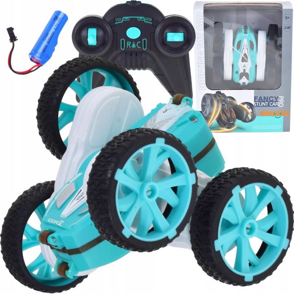 Lolex | Auto Acrobatica Rc - 2In1 - Rotazione Di 360° - Telecomandata - Ideale Per Bambini-image