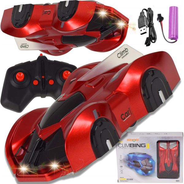 Lolex | Auto Rc - Acrobazie A 360° - Telecomandata - Luci Led - Funzione Di Ricarica Usb-image