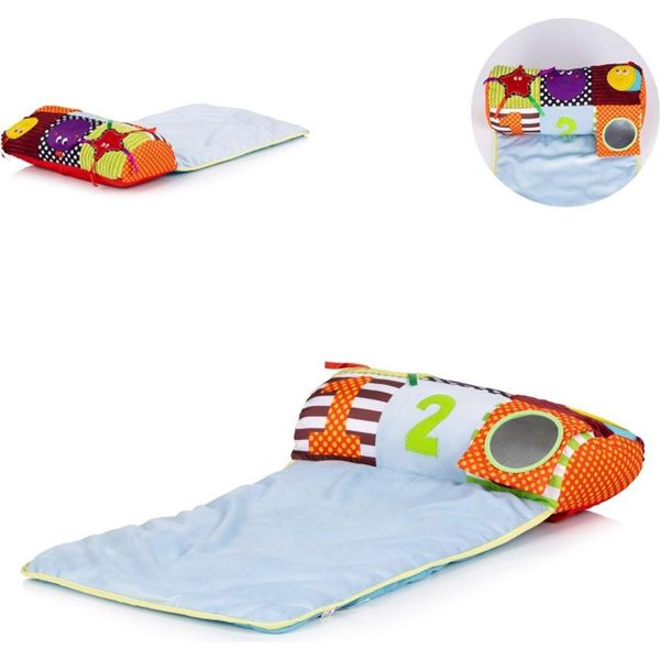 Chipolino Baby Cuscino Tappeto Gioco Cuscino Gioco Specchio Afferrare Giocattolo Abilità Motorie Giocattolo Colorato-image