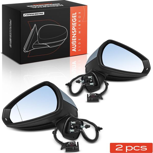 Frankberg 2X Specchio Esterno Sinistro Destro Per Audi A3 Sportback 8V1 8VA 8VA 8VF-image