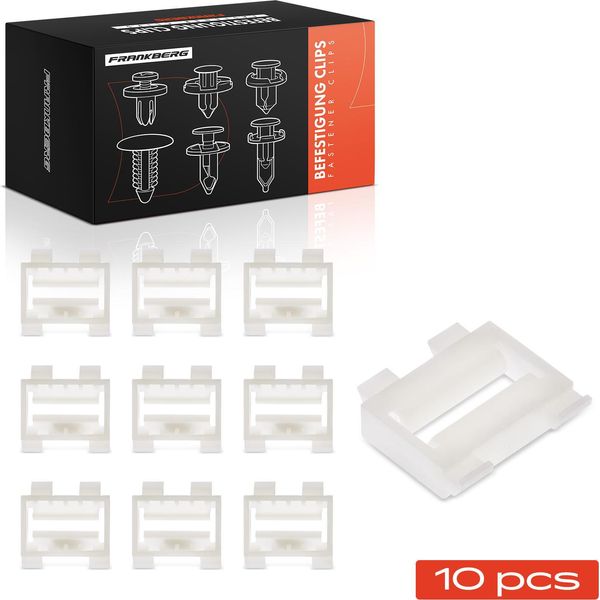 Frankberg 10X Clip Di Montaggio Modanatura Porta Per Mercedes-Benz 124 190 W201 W124 S124-image