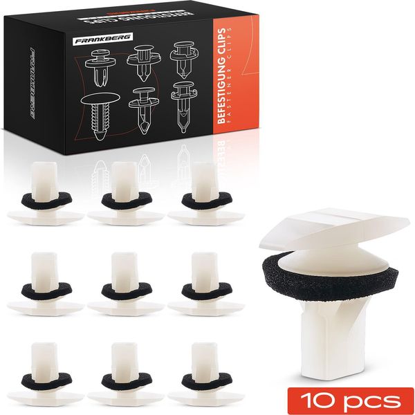 Frankberg 10X Clip Di Montaggio Guarnizione Porta Per Honda Civic Vi Ej Ek Stream-image