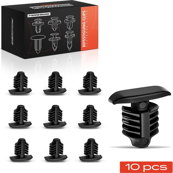 Frankberg 10X Clip Di Fissaggio Guarnizione Cofano Per Hyundai Accent Ii Iii Elantra-image