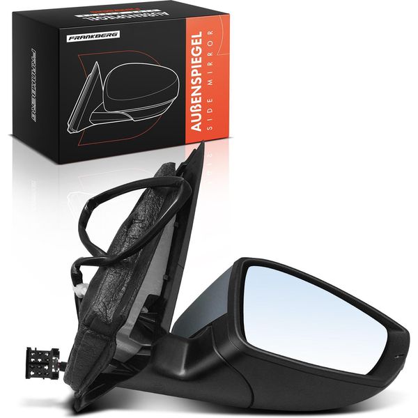 Frankberg 1X Specchio Esterno Destro Per Vw Polo 6C1 6R1 1.2L 1.4L 1.6L 2009-2010-image