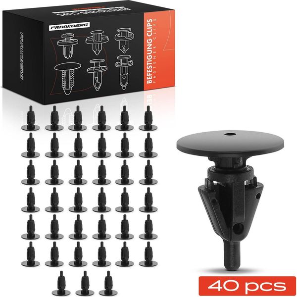 Frankberg 40X Clip Di Montaggio Modanatura Laterale Per Toyota Corolla Compact Station Wagon-image