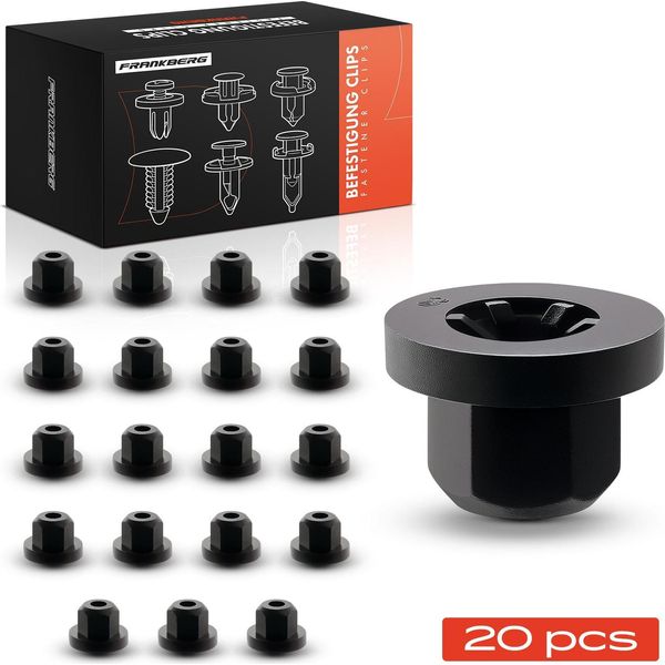 Frankberg 20X Clip Di Fissaggio Passaruota Per Bmw E90 E91 E92 E46 E93 E39 E60 E61 E34-image