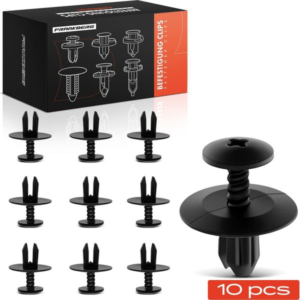 Frankberg 10X Clip Di Fissaggio Cofano Paraurti Per Bmw E36 E46 E90 E91 F30 E81 E87-image