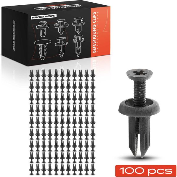 Frankberg 100X Clip Di Montaggio Per Paraurti Per Toyota Camry Corolla Compact Lexus Is Ii-image