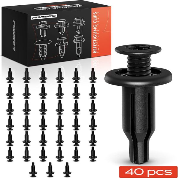 Frankberg 40X Clip Di Montaggio Per Paraurti Per Honda Accord Iv V Civic X Fc-image