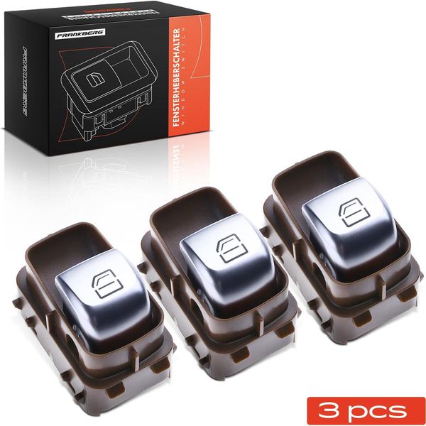 Frankberg 3X Interruttore Regolatore Del Finestrino Per Mercedes-Benz W205 W213 W447-image