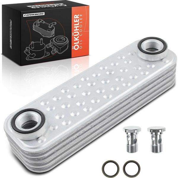 Frankberg 1X Radiatore Olio Motore Per Land Rover Defender Convertible Ld Pick-Up Station Wagon L316-image