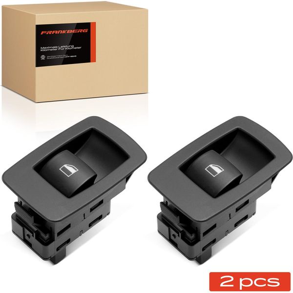 Frankberg 2X Interruttore Alzacristalli Elettrici Per Bmw Serie 3 E90 E91 316-330 M3-image