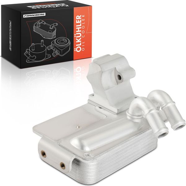 Frankberg 1X Radiatore Olio Motore Per Audi A4 8W2 8WC A5 F53 F5P A6 4A2 Q5 8RB Fyb Fyg-image