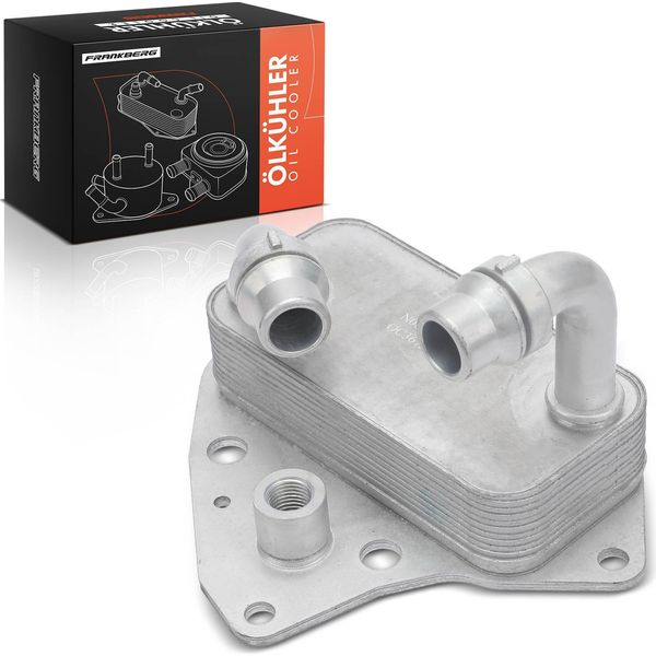 Frankberg 1X Radiatore Olio Motore Per Alfa Romeo Mito 955 Fiat Bravo Doblo Opel Lancia-image