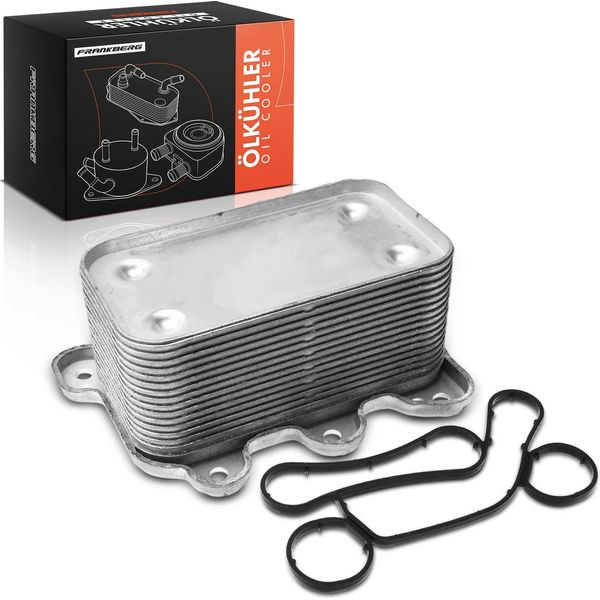 Frankberg 1X Radiatore Olio Motore Per Mercedes-Benz W211 W463 W163 W220 E400 ML400 G400 S400 Cdi-image
