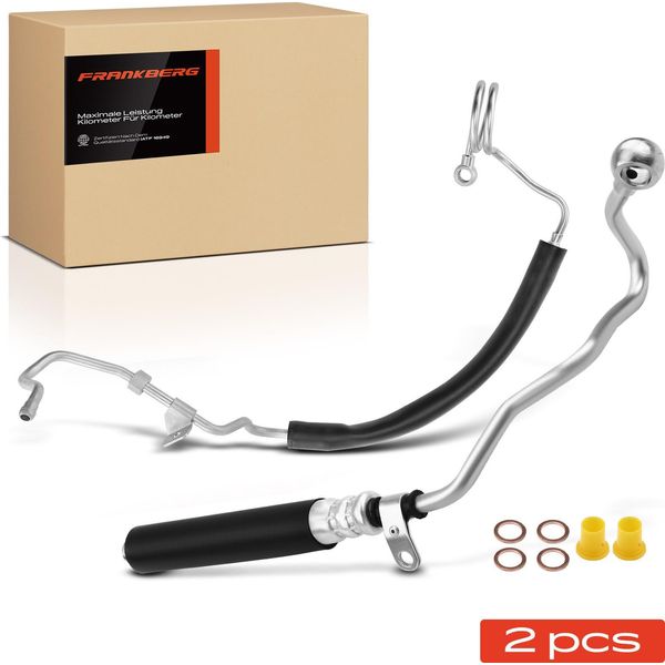 Frankberg 2X Tubo Servosterzo Per Vw Passat 3B Audi A4 8D B5 Avant 1996-2001-image