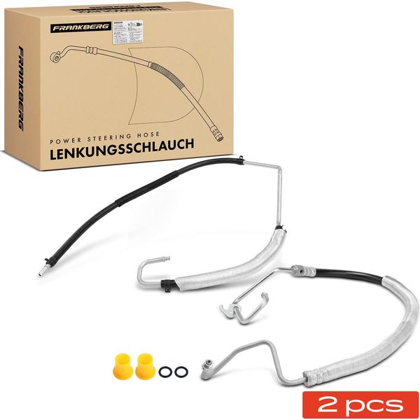 Frankberg 2X Tubo Servosterzo Per Ford Fiesta V Jd Jh Fusion Ju 2004-2012 1.4L 1.6L-image