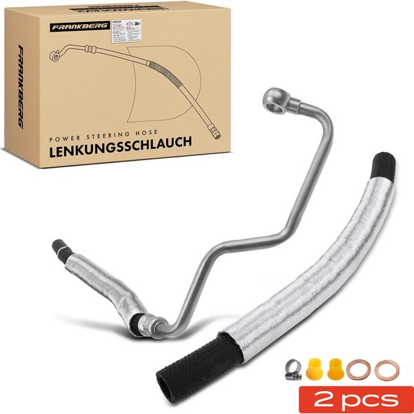 Frankberg 1X Tubo Idraulico Sterzo+1X Tubo Serbatoio Di Espansione Per Mini Mini R50 R53 R52-image