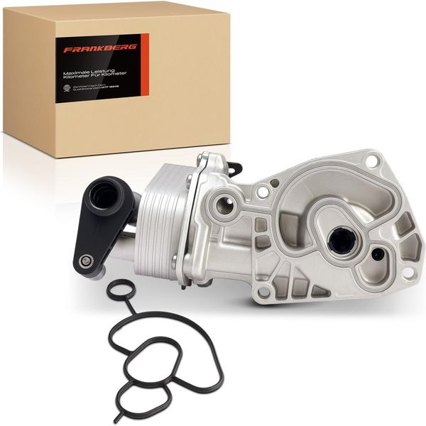 Frankberg 1X Radiatore Olio+Filtro Olio Per CitroëN C5 Ford Mondeo 4 Peugeot 407 Land Rover 2.2L-image
