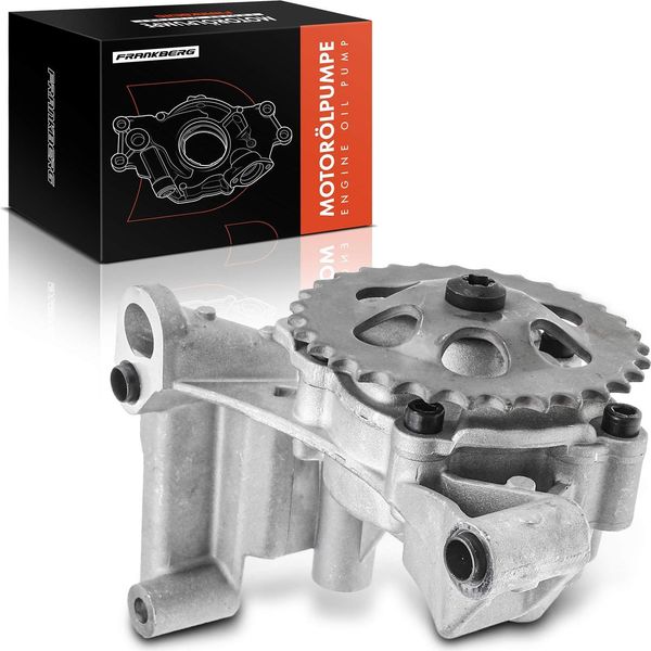 Frankberg 1X Pompa Olio Per Vw Golf Iv Polo Passat Audi A3 8L1 A4 A6 Seat Leon Skoda-image