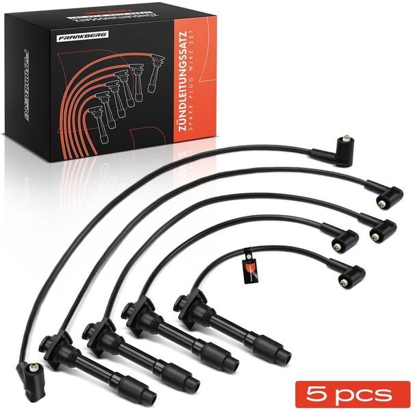 Frankberg 5X Set Di Cavi Di Accensione Per Toyota Avensis T22 Carina E Sportswagon T19-image