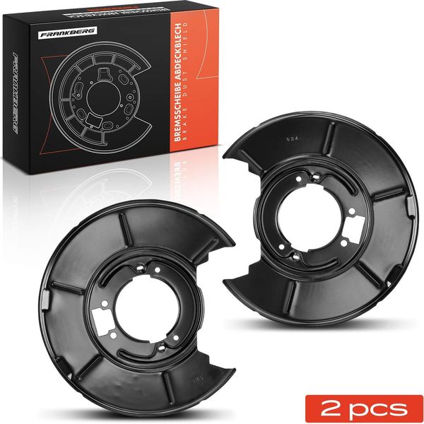 Frankberg 2X Piastra Di Ancoraggio Disco Freno Asse Posteriore Entrambi I Lati Per Bmw E46 318I E36 320I E85 2.5L 3.0L-image