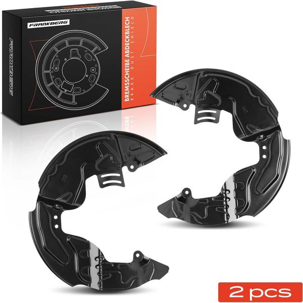 Frankberg 2X Piastra Di Ancoraggio Disco Freno Asse Anteriore Entrambi I Lati Per Ford Focus Iv Hn Notchback Hm Turnier Hp-image