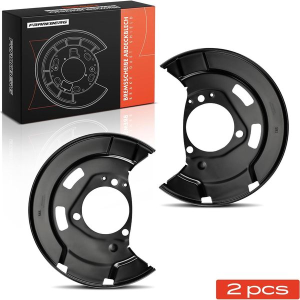 Frankberg 2X Piastra Di Ancoraggio Disco Freno Asse Anteriore Entrambi I Lati Per Chevrolet Cruze J300 J305 J308 Anno Dal 2009-image