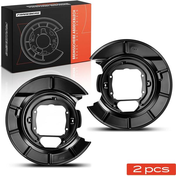 Frankberg 2X Piastra Di Ancoraggio Disco Freno Asse Posteriore Entrambi I Lati Per Bmw Serie 5 E39 520I 525Td 535I 540I-image
